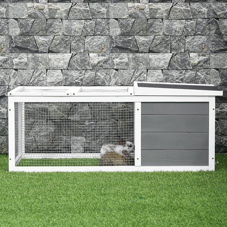 Moveable hotsell rabbit hutch